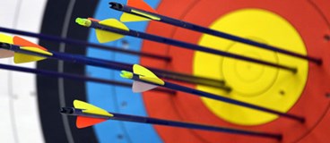 Compound archery without the use of releases