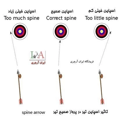 اسپاین تیر چیست؟ راهنمای انتخاب تیر برای کمان