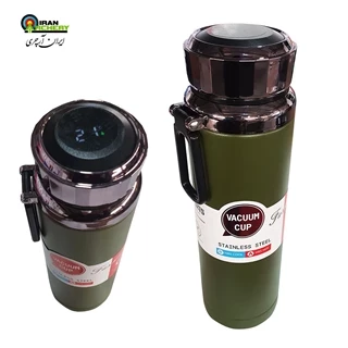 فلاسک سفری هوشمند 1 لیتری vacum cup sport